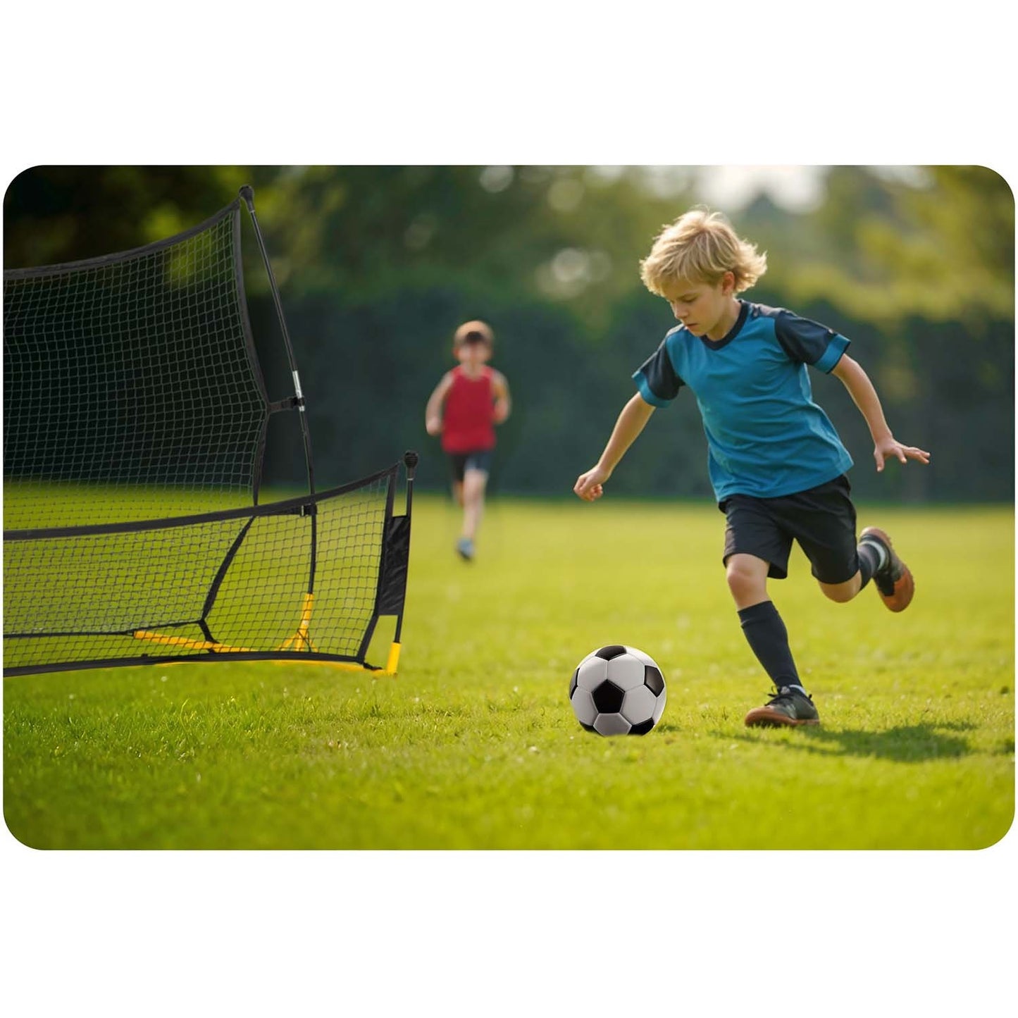 Neo-Sport rebounder training net 210 x 120 x 35 cm