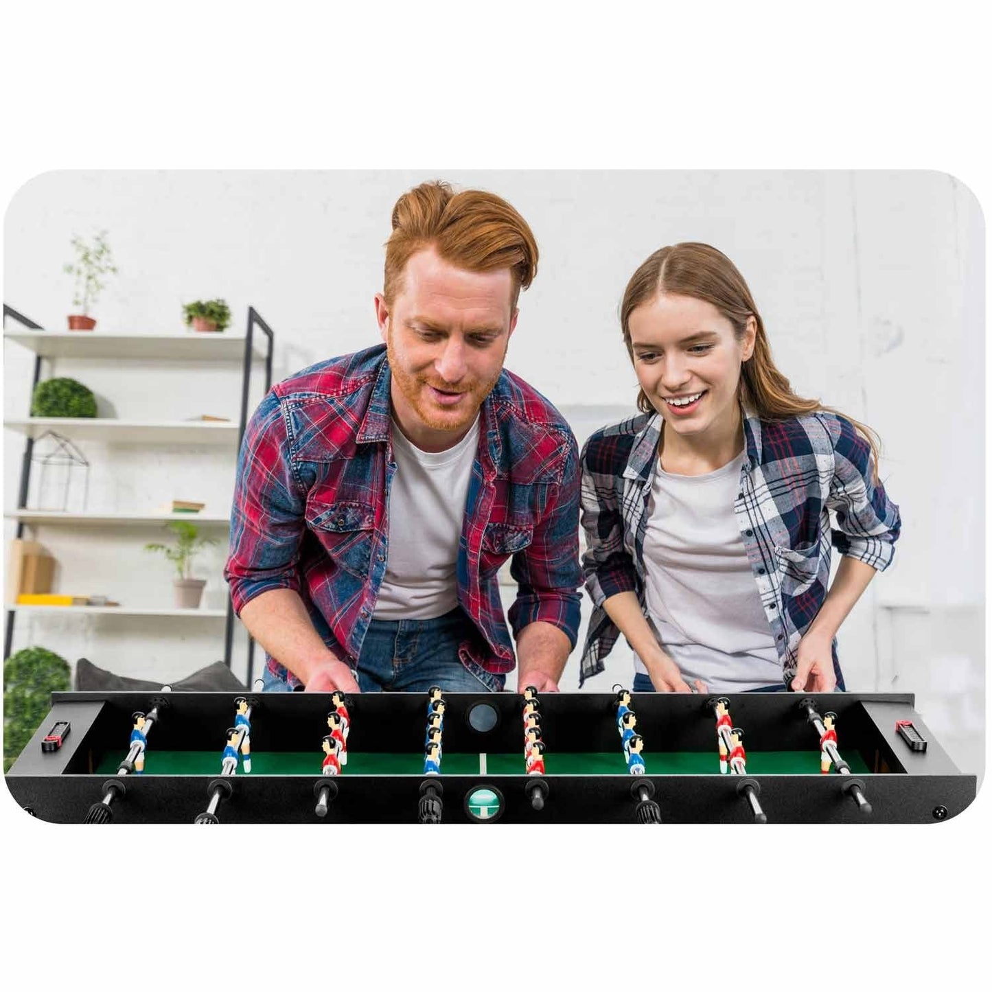 Neosport Foosball Table 121 x 61 x 80 cm NS-803 Black