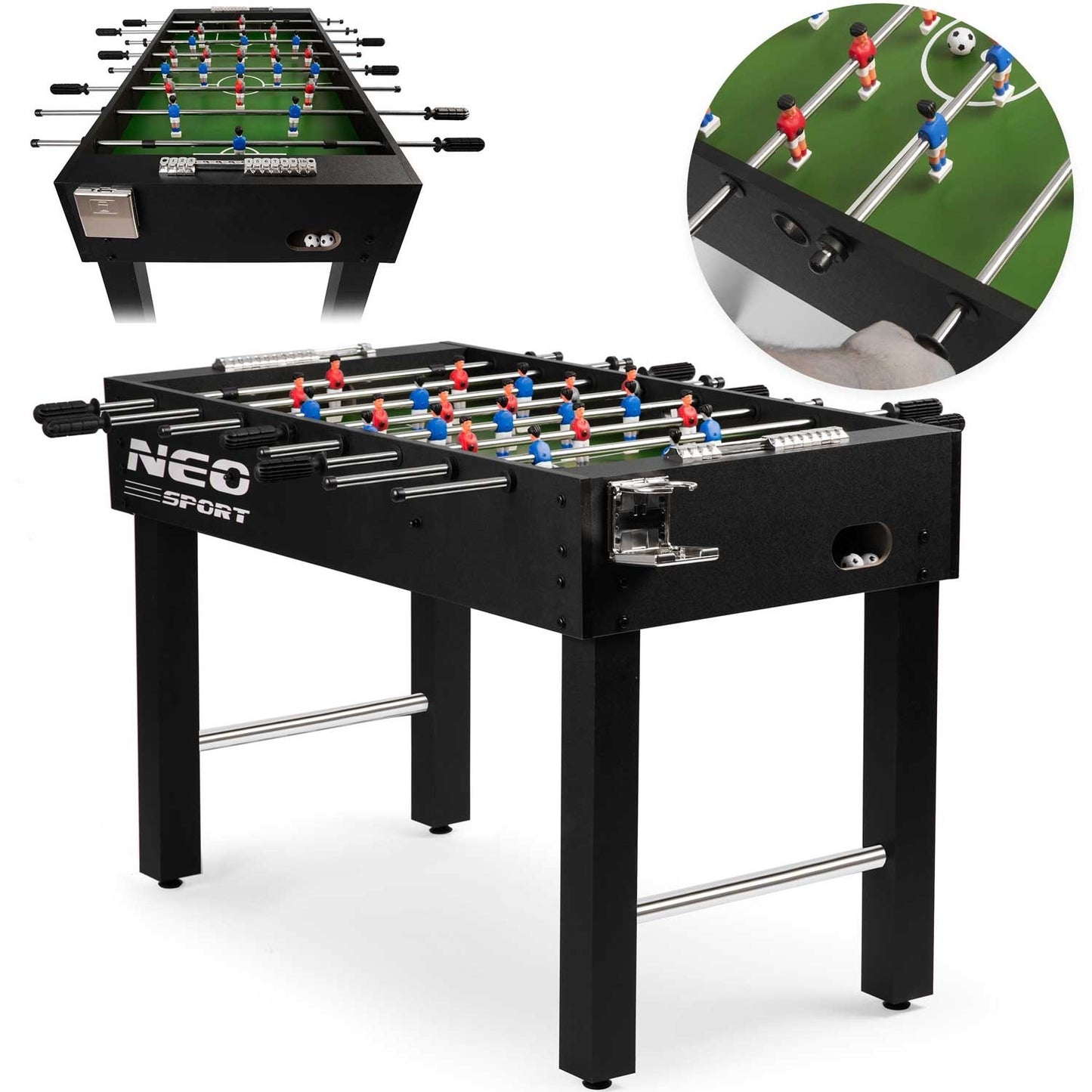 Neosport NS-402 black table football table