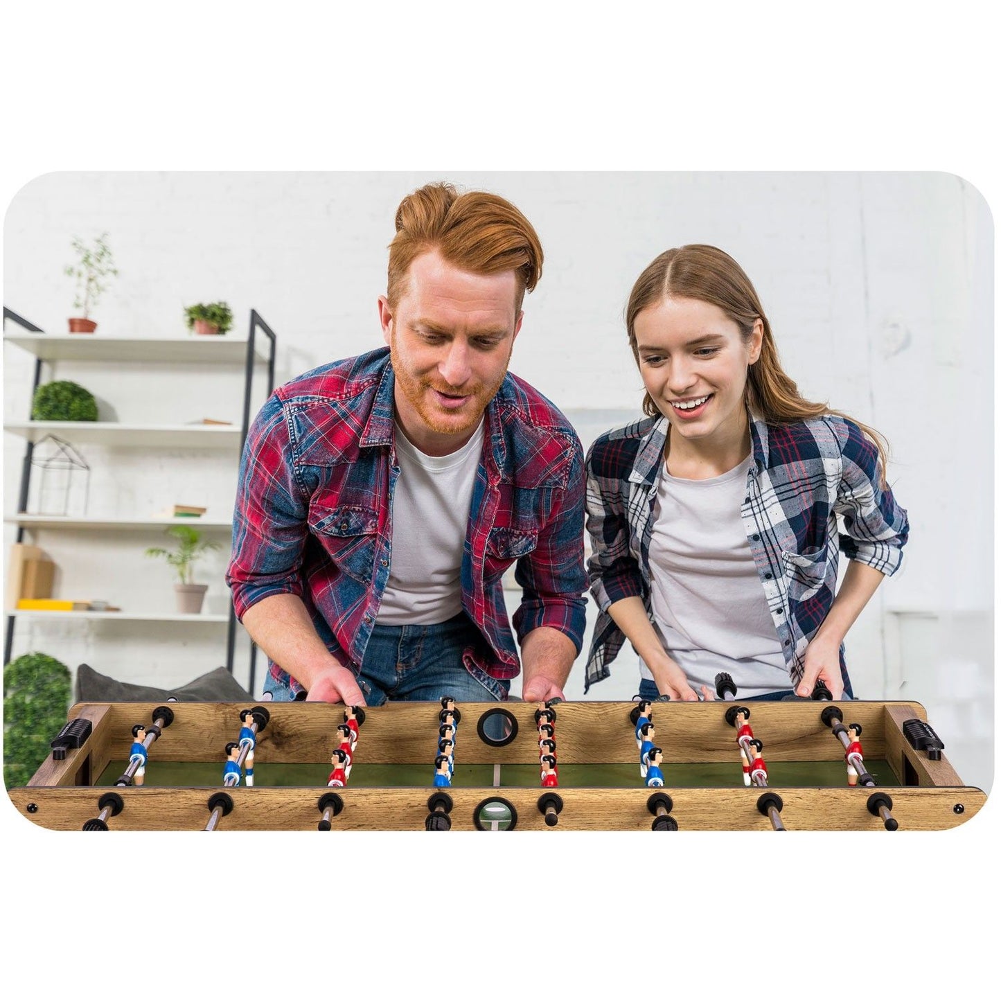 Neosport foosball table 118x61x79cm NS-805 wooden