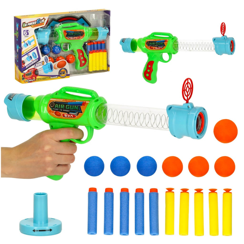 Nerf 2-in-1 cartridge ball gun