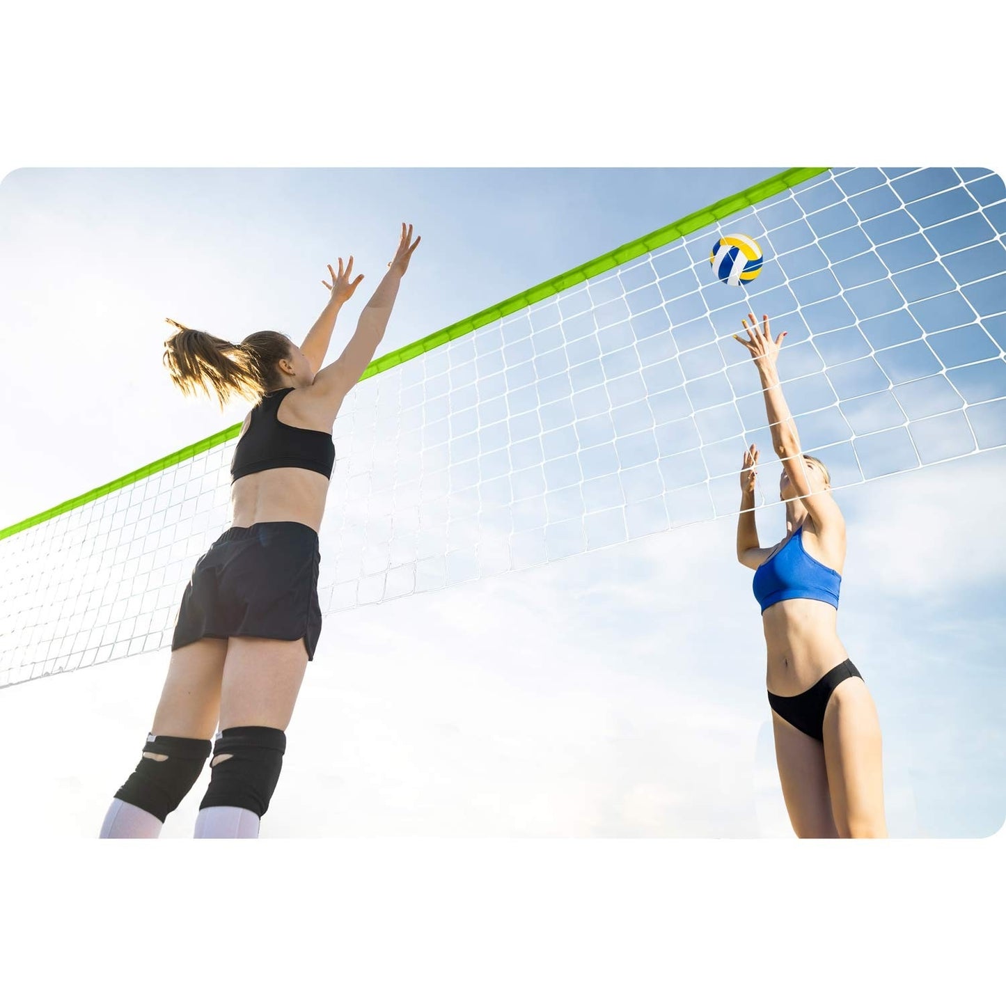 Net and stand for volleyball and badminton, 570 cm