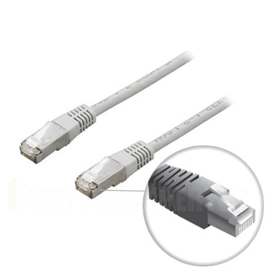 Network cable UTP Cat5e patch cable 25m, grey