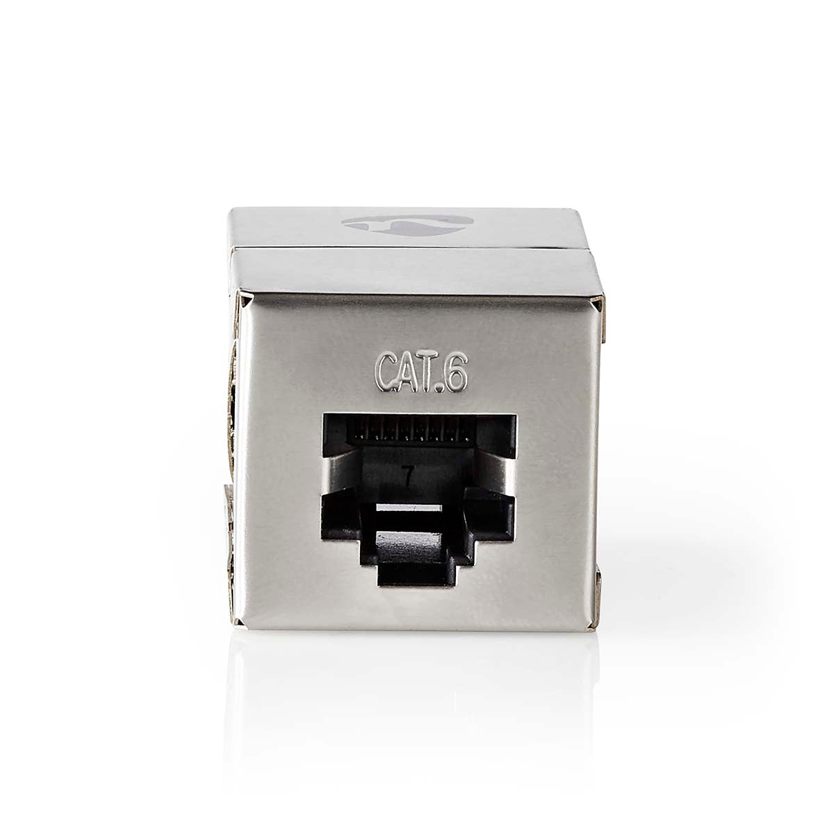 Network connection | Adapter | Shielded | RJ45 Female | RJ45 Female | Straight | Metal | Box