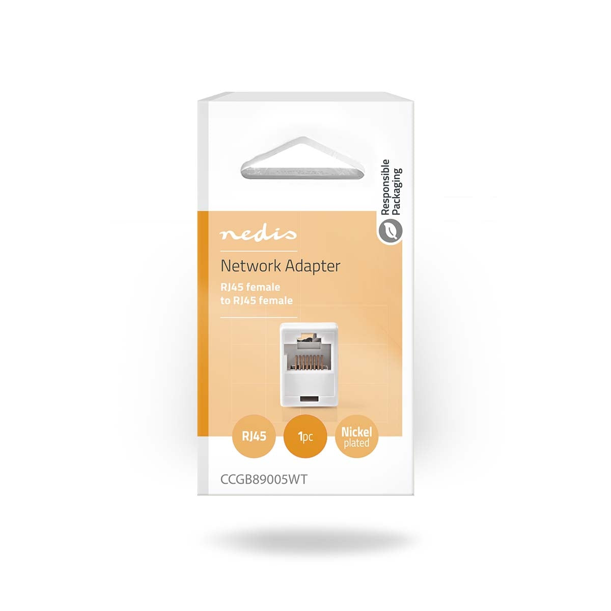 Network connection | CAT5e | Unprotected | RJ45 Female | RJ45 Female | Straight | ABS | Box