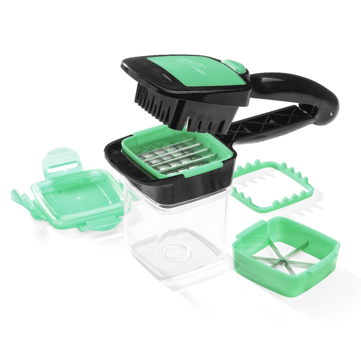 Nicer Dicer Quick - Vegetable slicer - Green