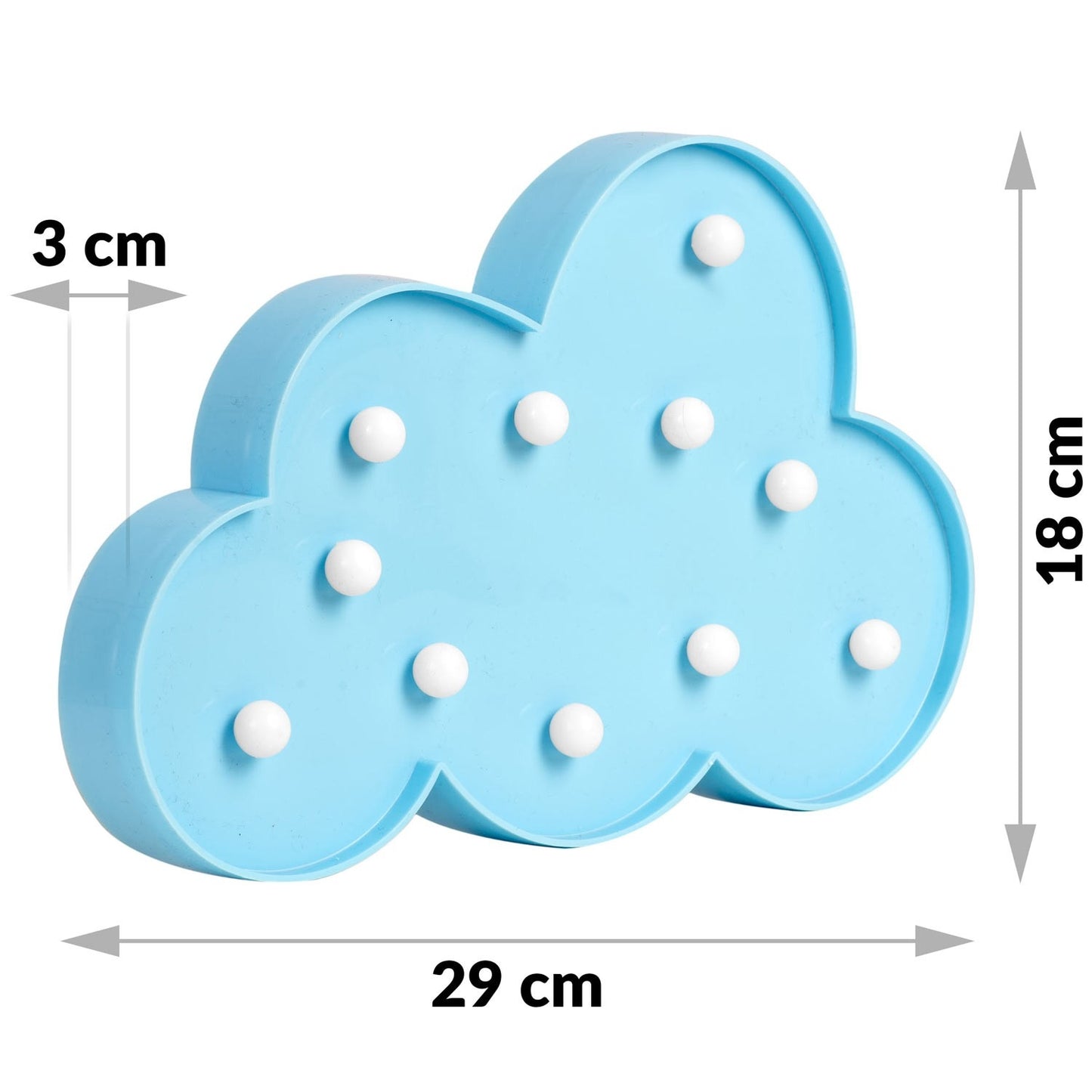 Night lamp Cloud Nukido 740923