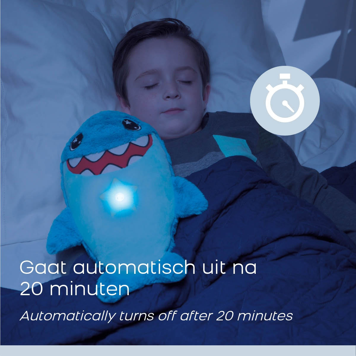 Nightlight Plushie Shark – Projects Starry Sky