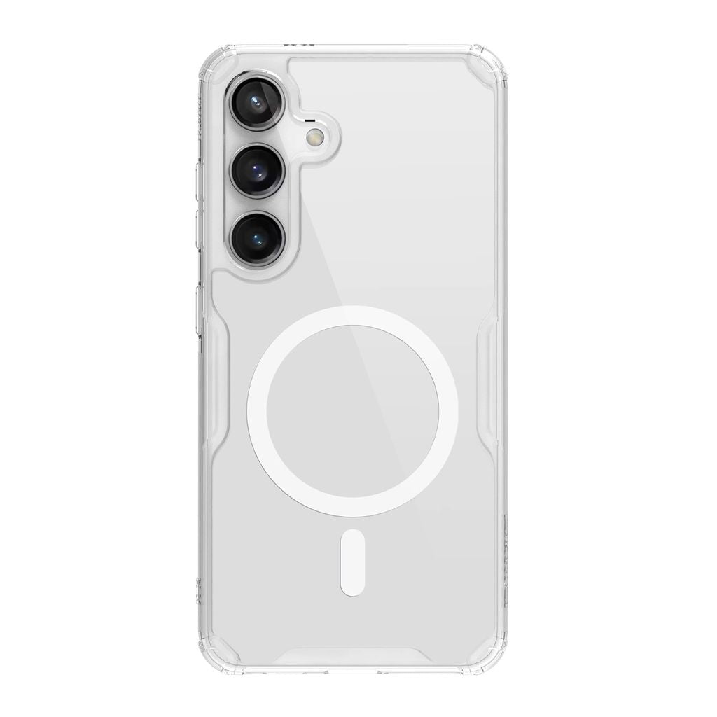 Nillkin Samsung Galaxy S24 Plus Nature Pro Case with Magnetic Ring - White