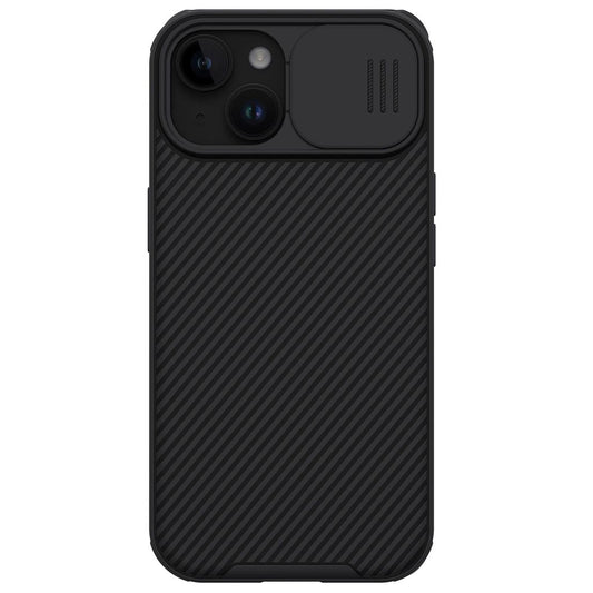 Nillkin iPhone 15 CamShield Magnetic Case with Camera Protection - Black