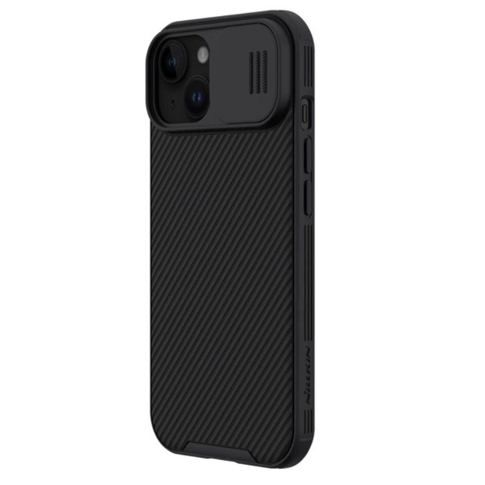 Nillkin iPhone 15 CamShield Magnetic Case with Camera Protection - Black