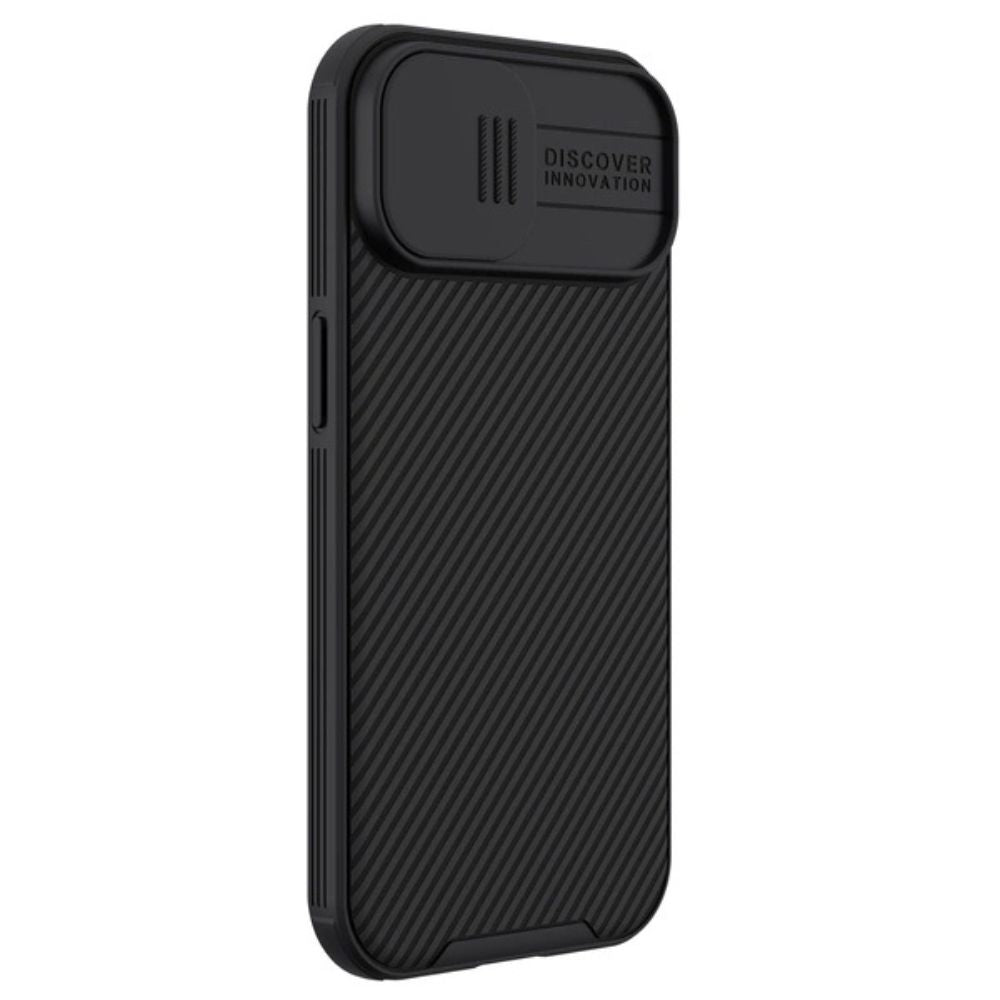 Nillkin iPhone 15 CamShield Magnetic Case with Camera Protection - Black