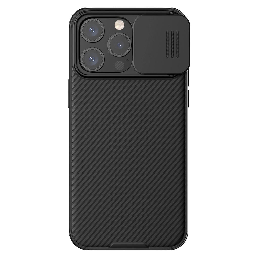Nillkin iPhone 15 Pro Max CamShield Magnetic Case with Camera Protection - Black
