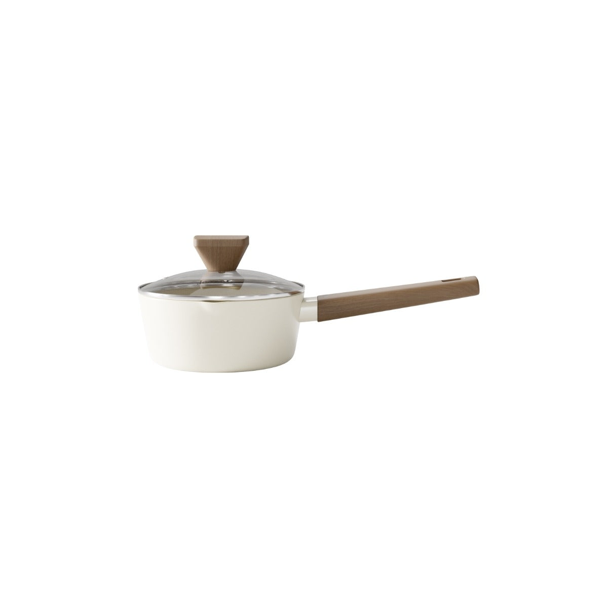 Non-Stick 16cm Saucepan, Recycled Aluminum, Induction Safe
