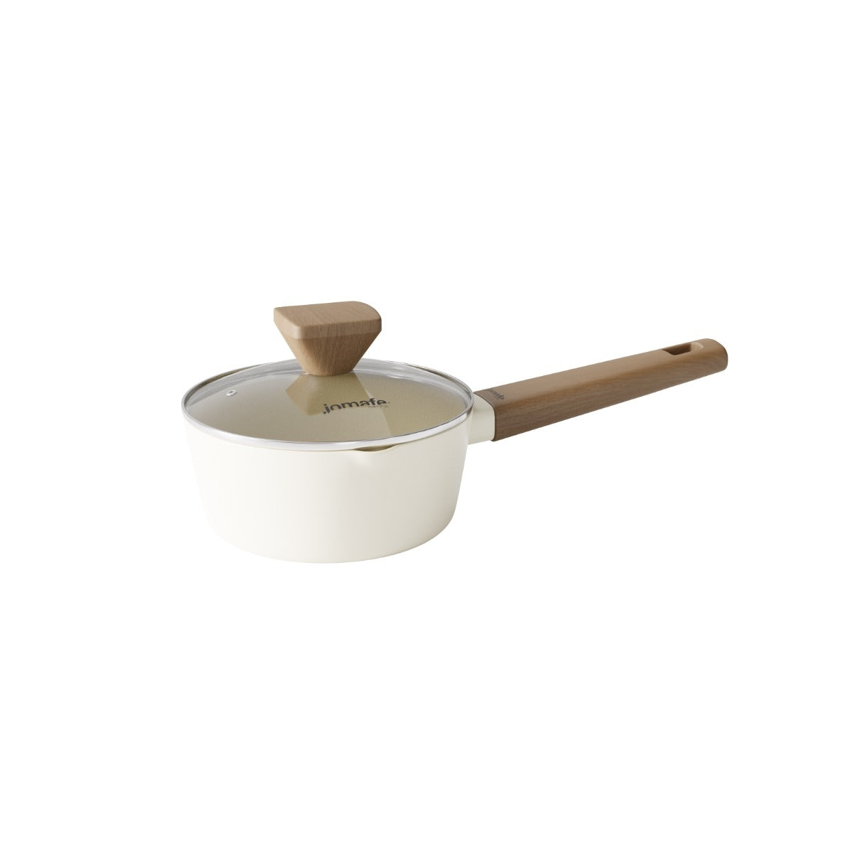 Non-Stick 16cm Saucepan, Recycled Aluminum, Induction Safe