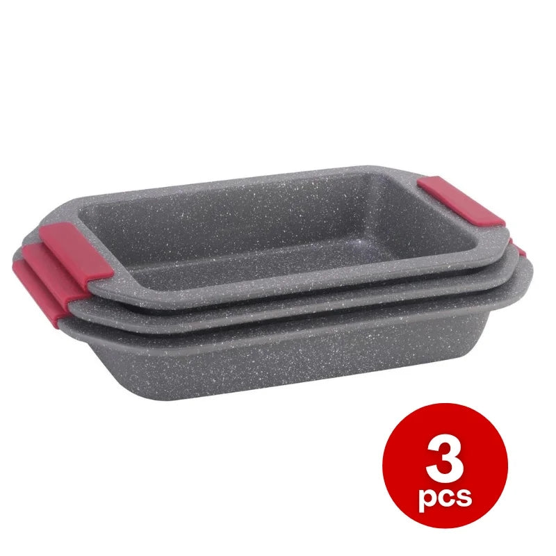 Non-Stick Carbon Steel Bake Pan Set, 3-Piece