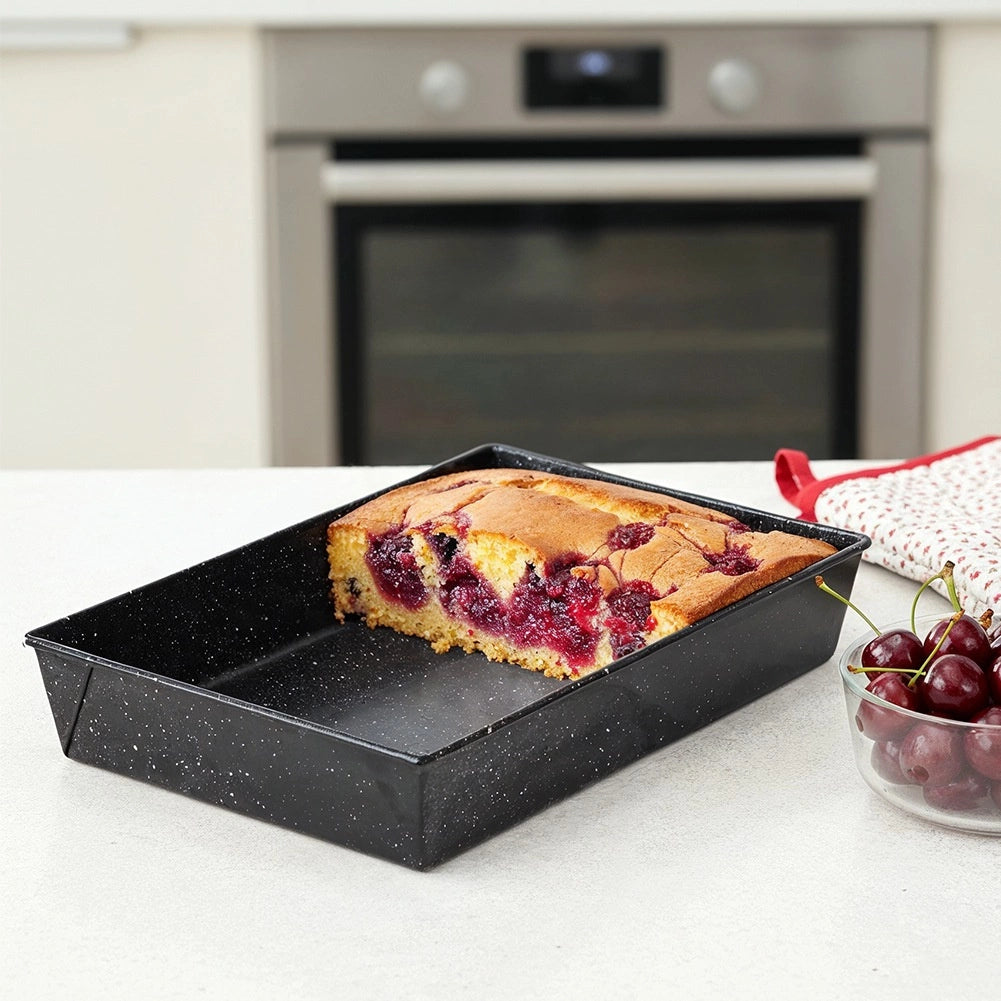 Non-Stick Carbon Steel Baking Tin, 36x24x6 cm