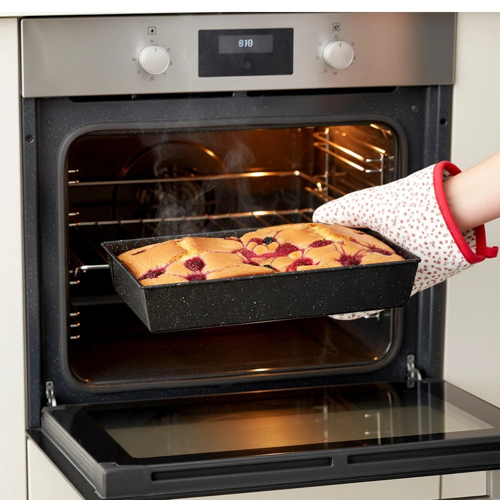 Non-Stick Carbon Steel Baking Tin, 36x24x6 cm