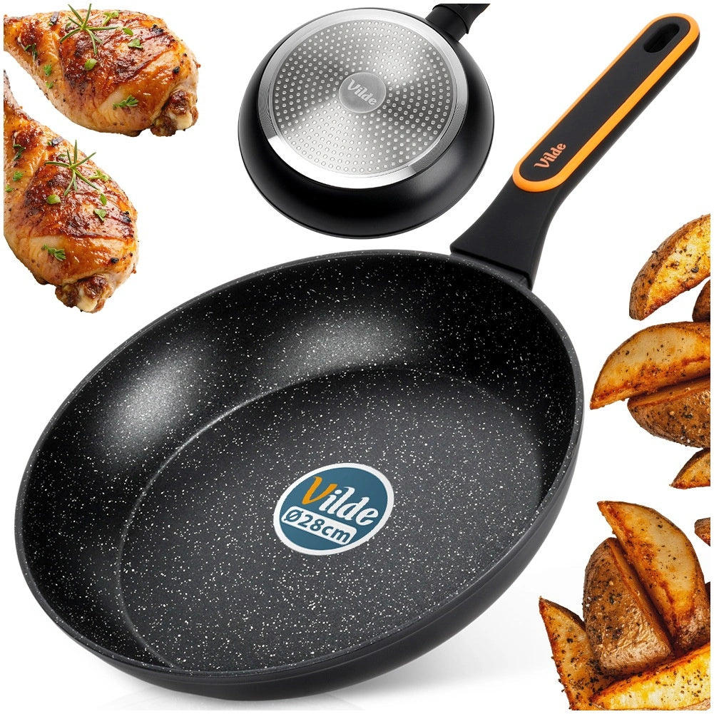 Non-Stick Granite Frying Pan, 28 cm, Dishwasher Safe