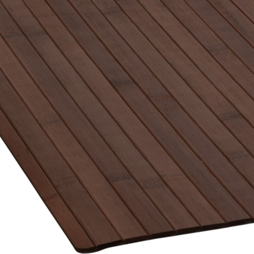 Non-slip bamboo bathroom mat - Stylish and safe