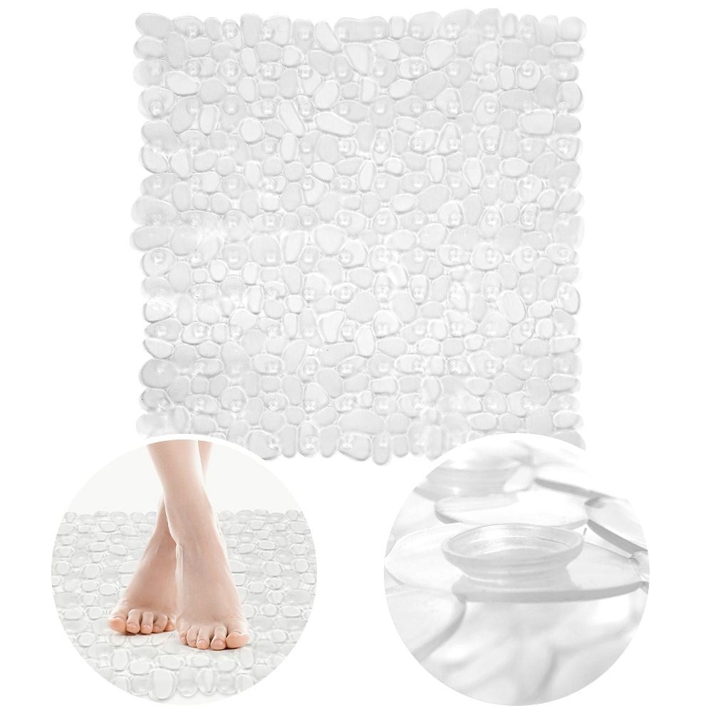 Non-slip mat for safe shower and bath
