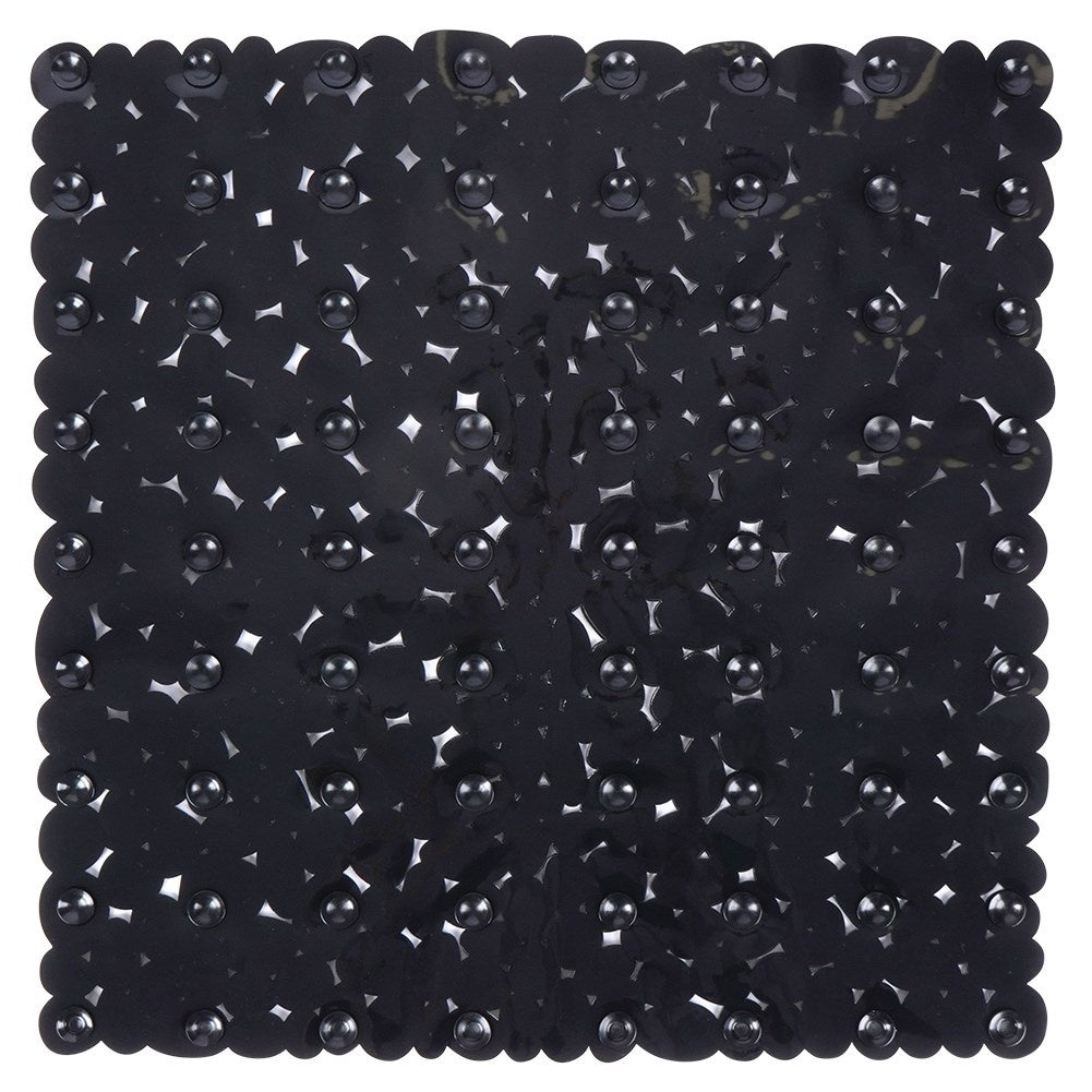 Non-slip protection with suction cups for safer showering and bathing