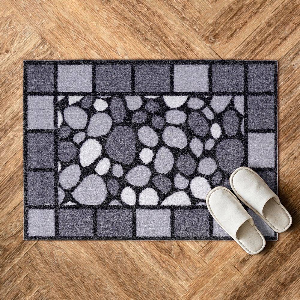 Non-slip rubber entrance mat - Protects the floor from dirt