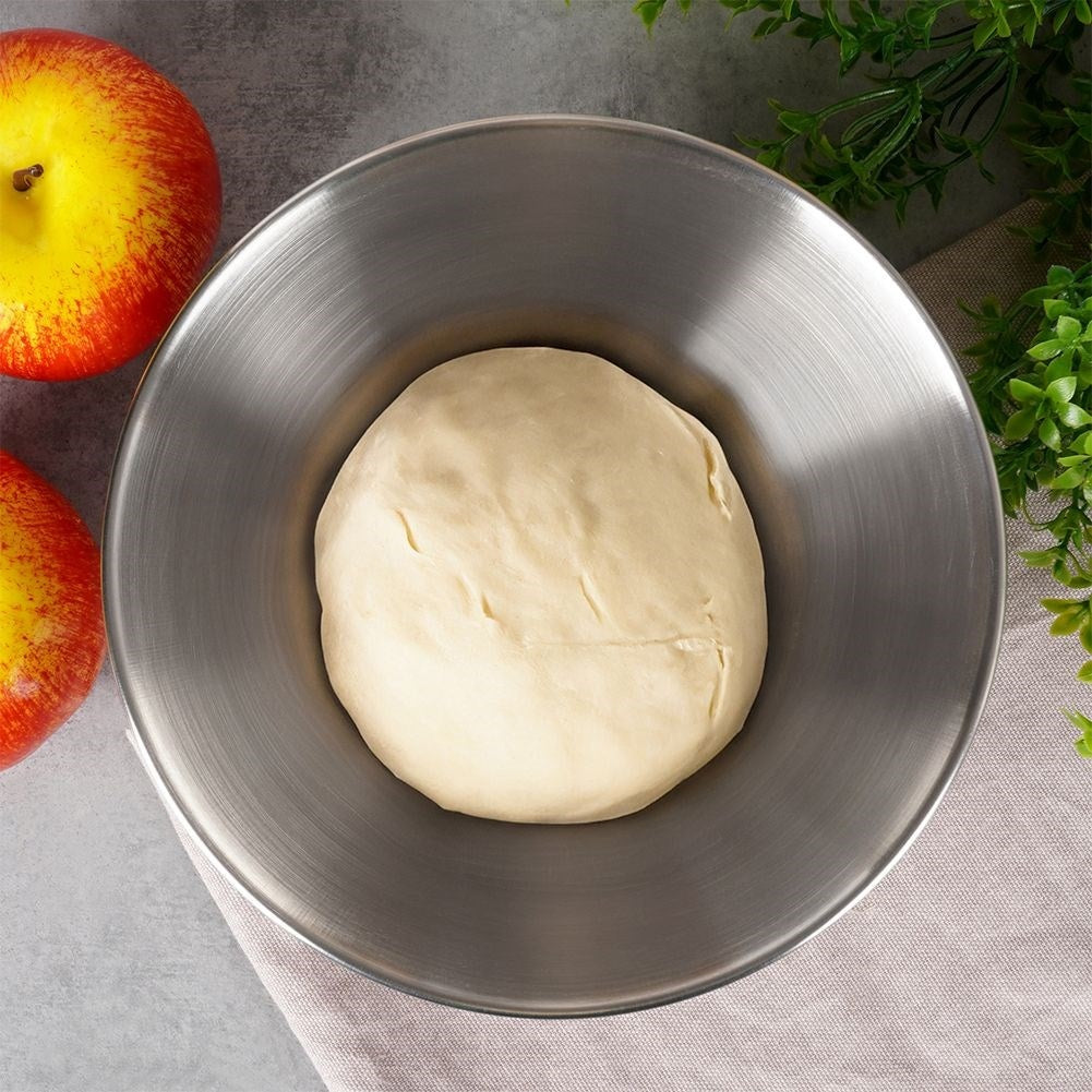 Non-slip stainless steel salad bowl for all kitchen needs