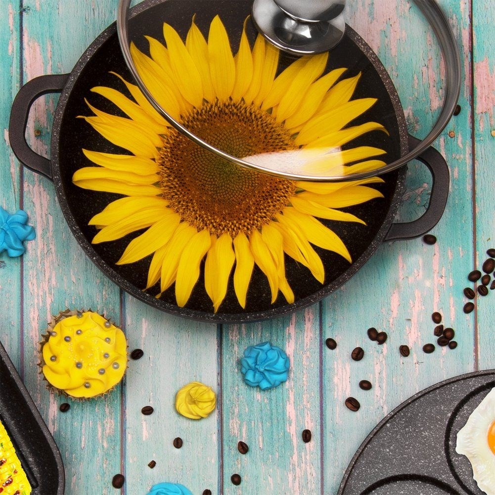 Non-stick Pot with Steam Vent for All Stoves