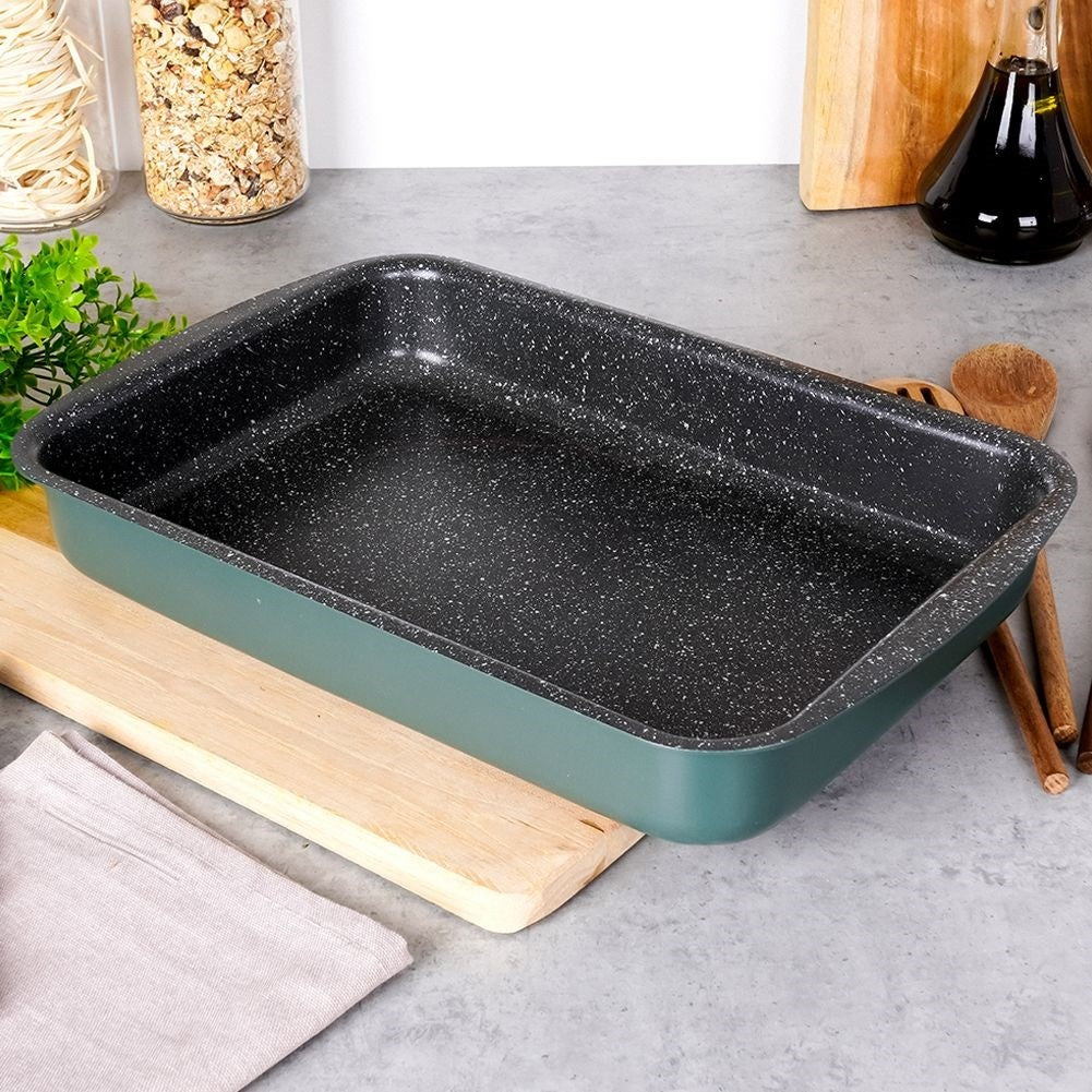 Non-stick baking tray for cakes, meat, vegetables, desserts