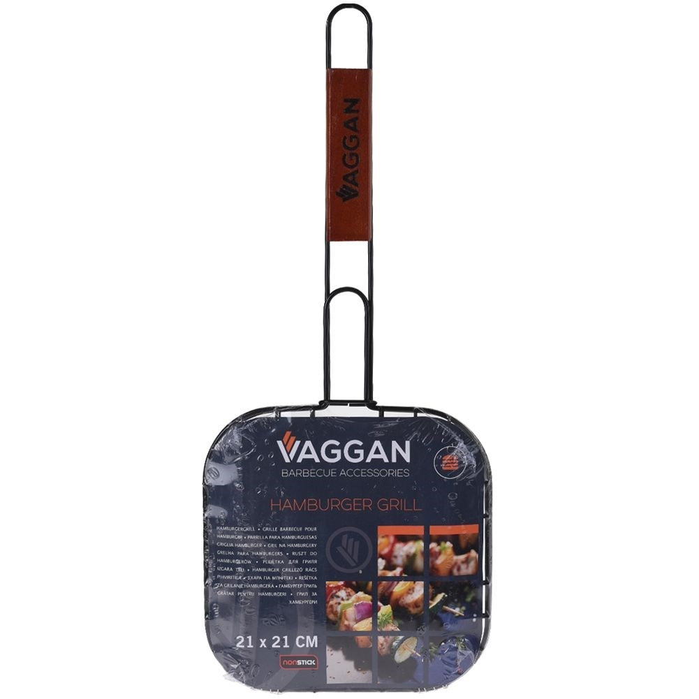 Non-stick double-sided grill grate with locking function