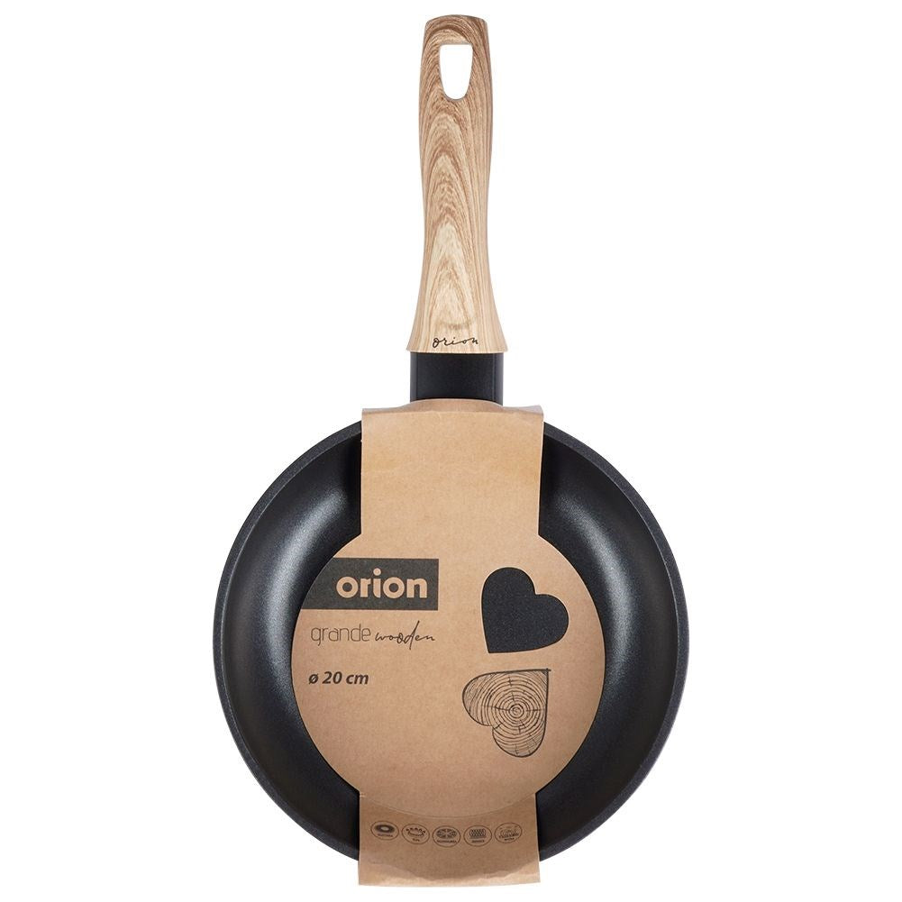 Non-stick frying pan WOODEN 20 cm