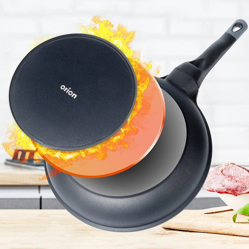 Non-stick frying pan with heating indicator GALI 24 cm