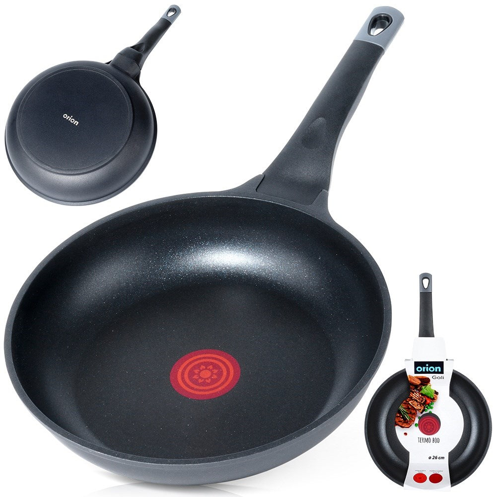 Non-stick frying pan with heating indicator GALI 26 cm