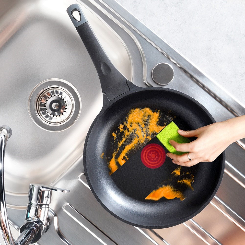 Non-stick frying pan with heating indicator GALI 26 cm