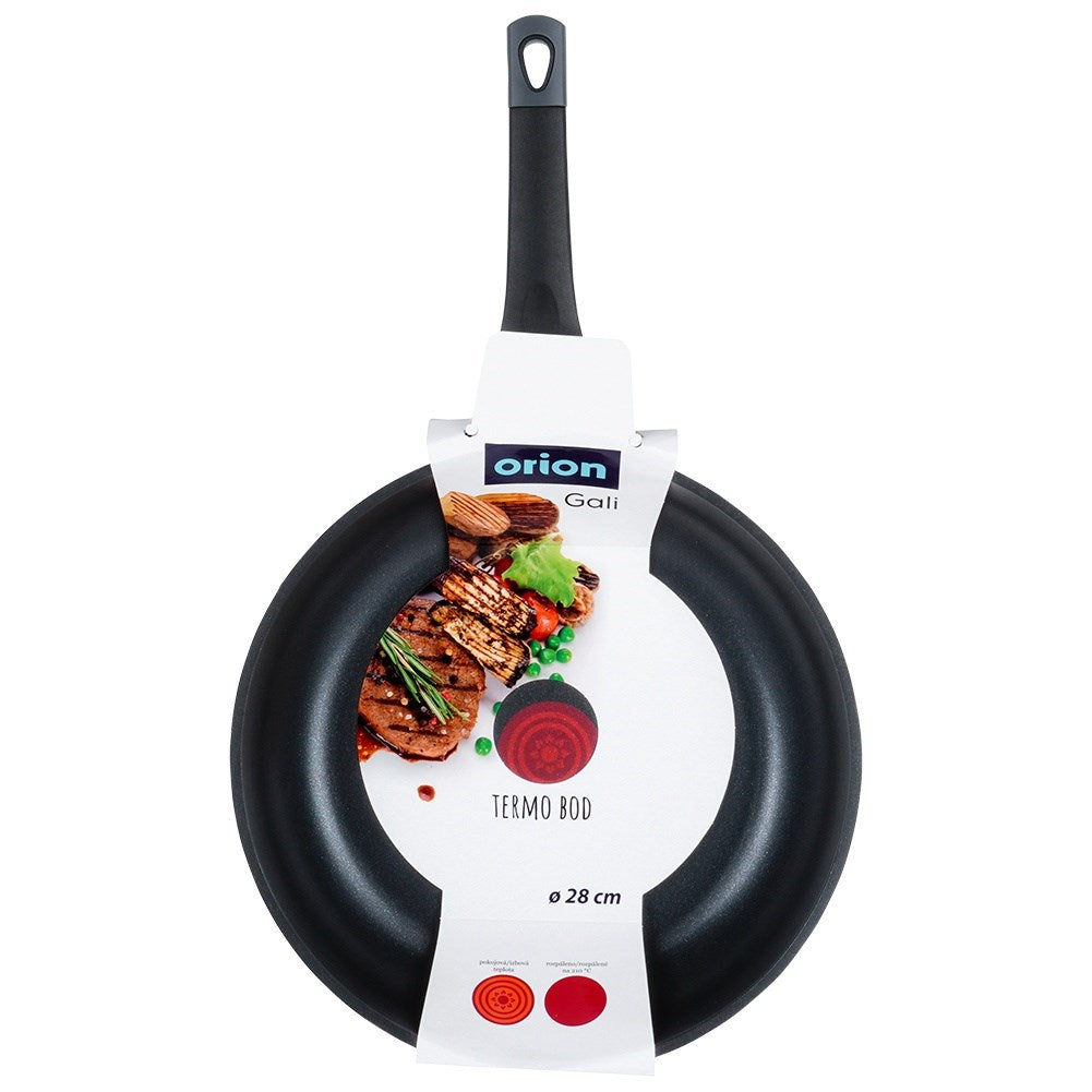 Non-stick frying pan with heating indicator GALI 28 cm
