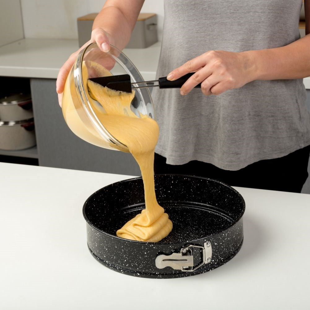 Non-stick granite mold for cake baking, suitable for gas and electric ovens