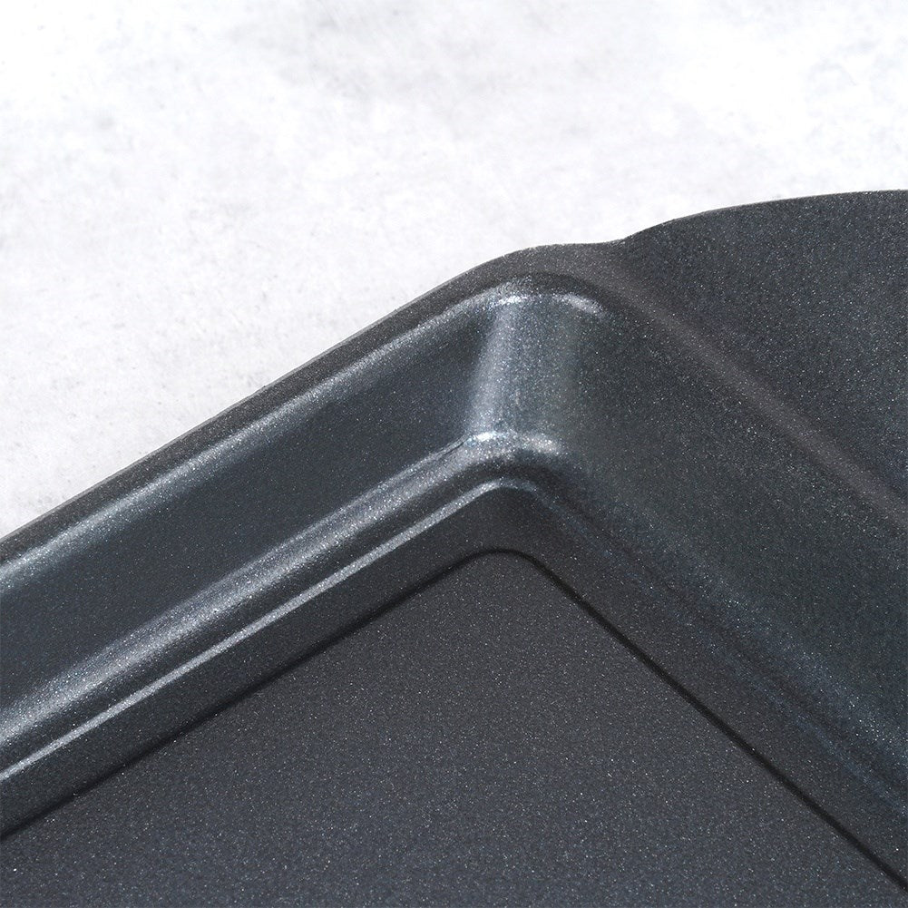Non-stick grill plate with heating indicator GALI 41x24.5 cm
