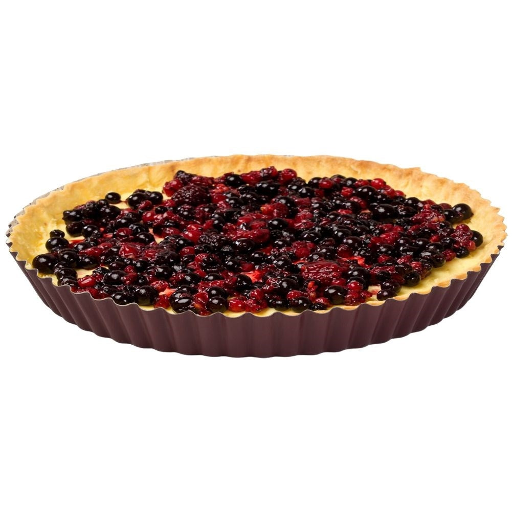 Non-stick pan with granite coating for pies