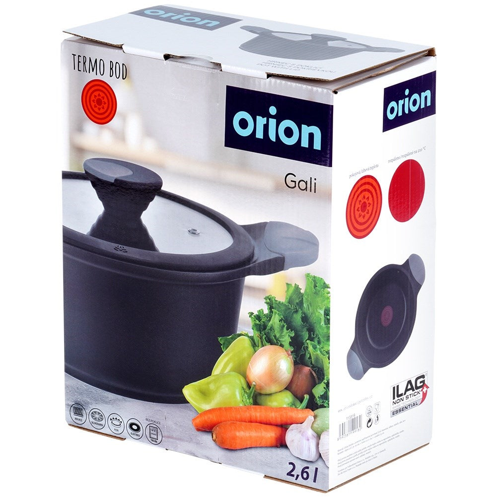 Non-stick pot with heating indicator GALI 20 cm, 2.5 l