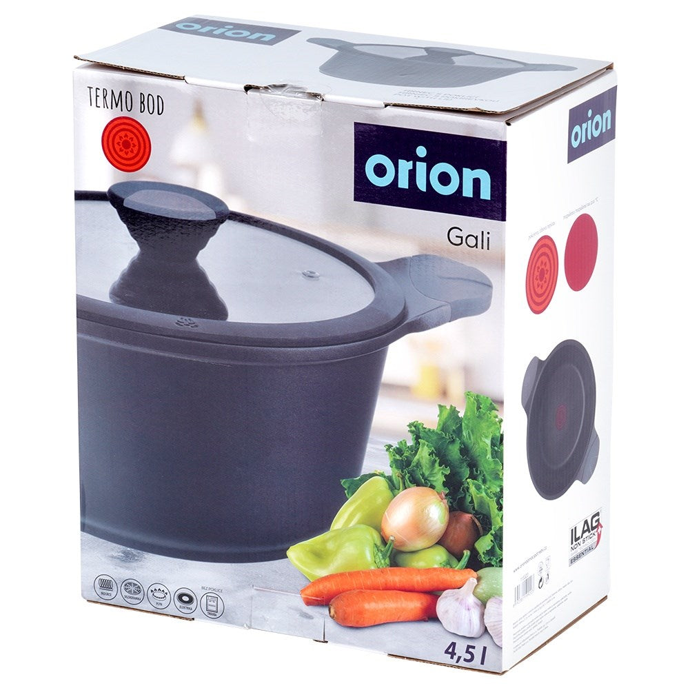 Non-stick pot with heating indicator GALI 24 cm, 4.5 l
