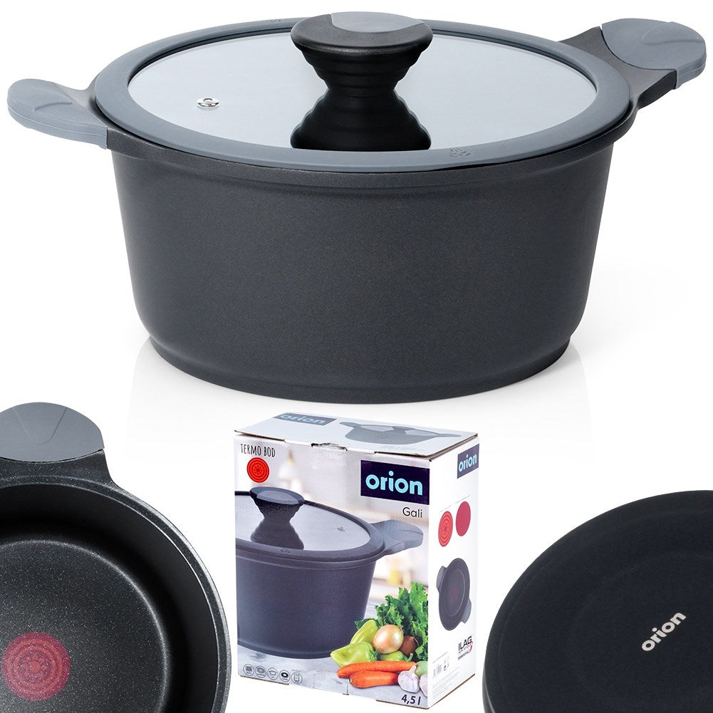 Non-stick pot with heating indicator GALI 24 cm, 4.5 l