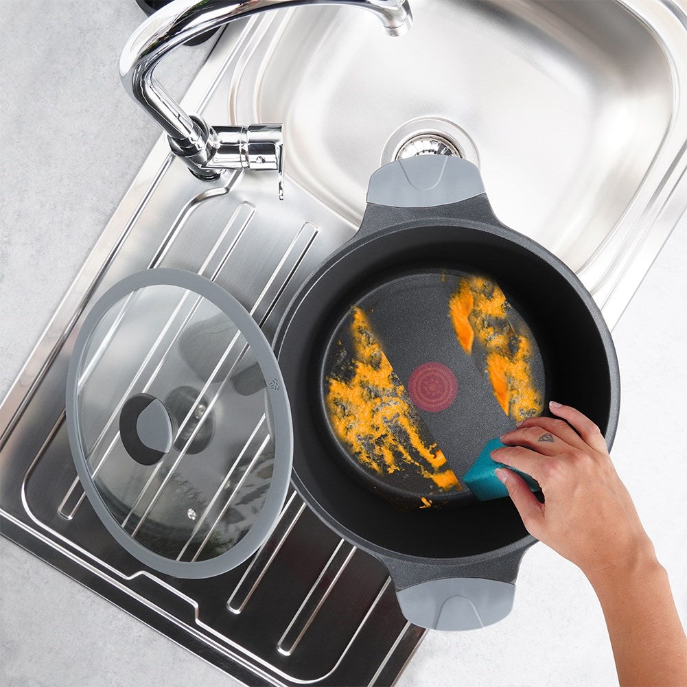 Non-stick pot with heating indicator GALI 28 cm, 7 l