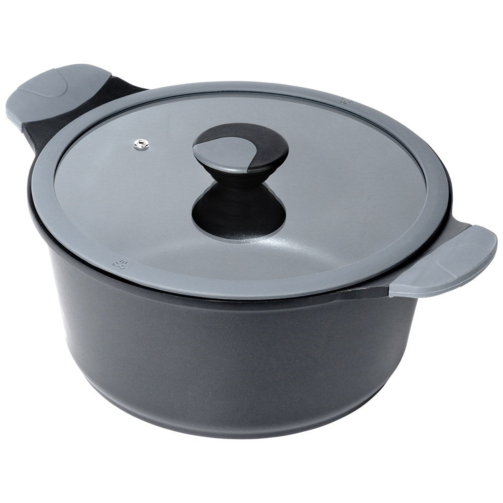 Non-stick pot with heating indicator GALI 28 cm, 7 l