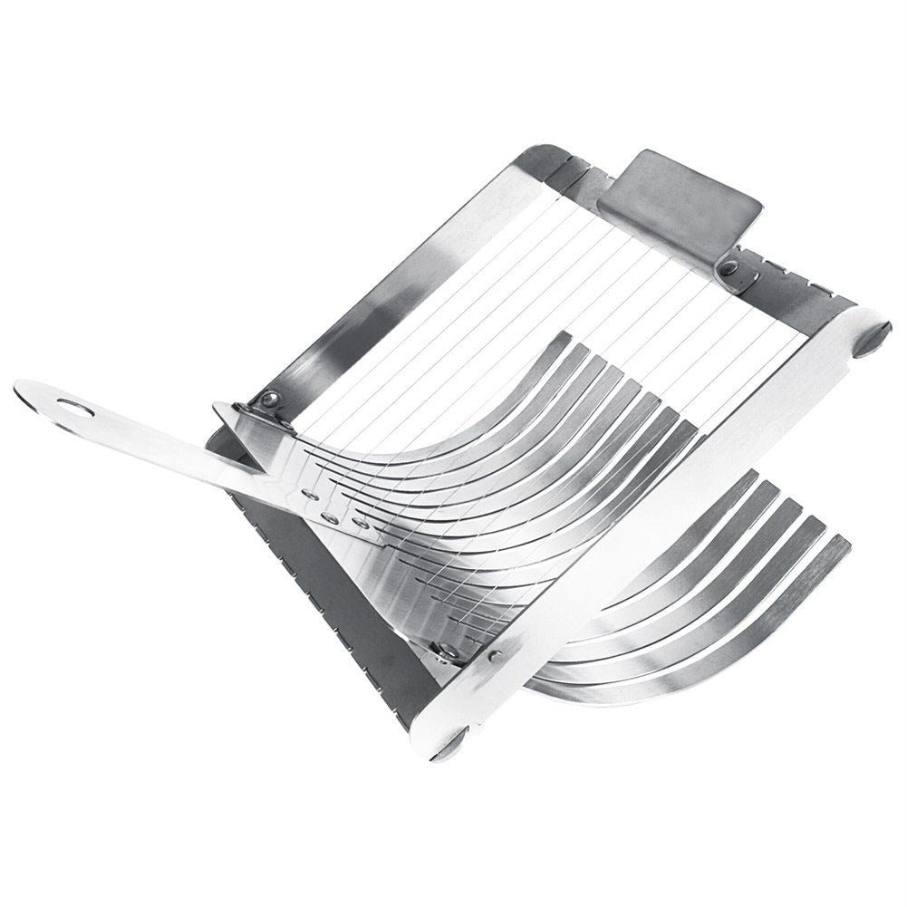 Noodles & Dumpling Slicer: 15 Slices, 1.4 cm, Stainless Steel