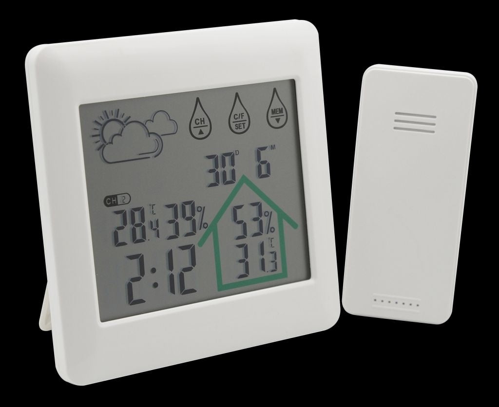 Nordic Quality Wireless Weather Station - White