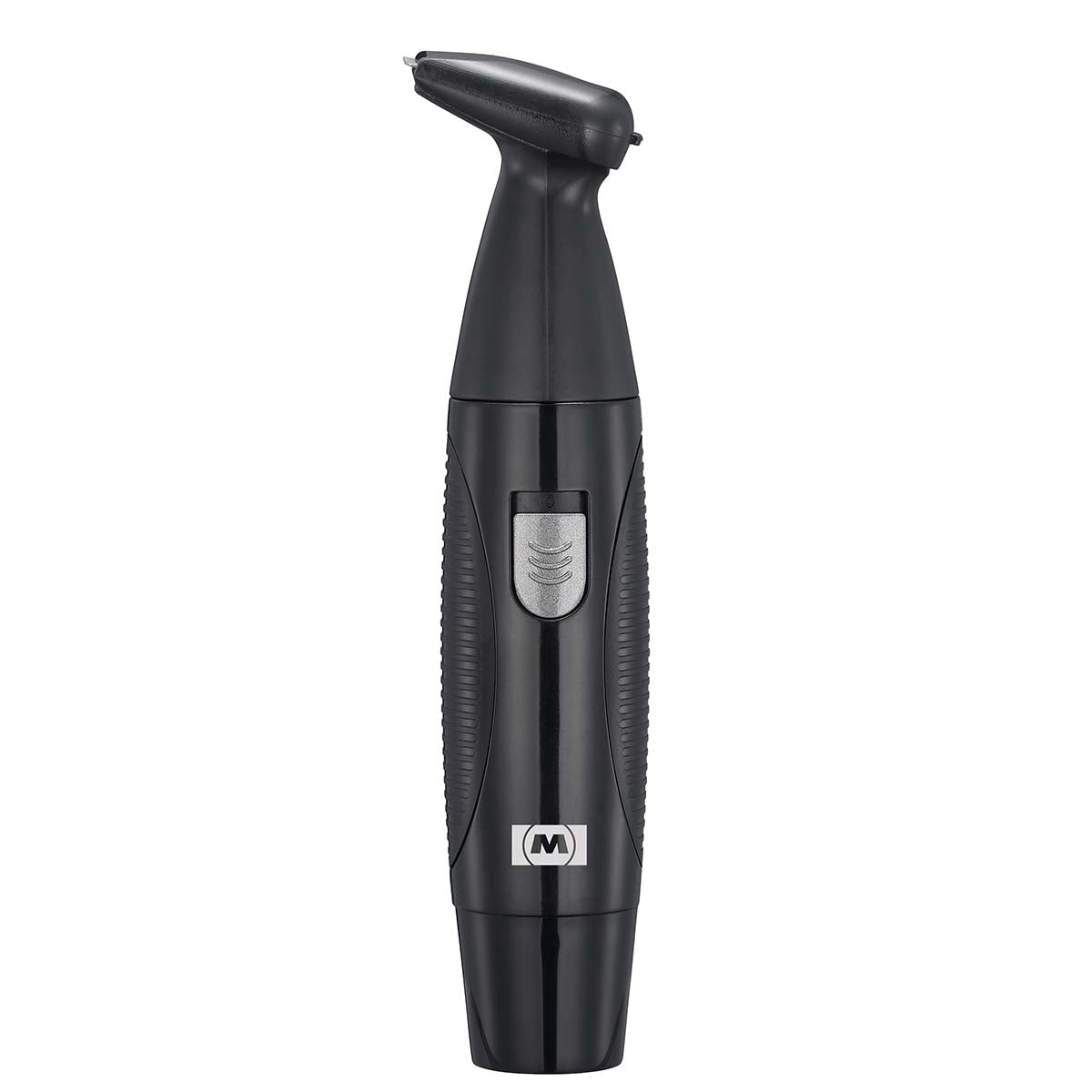 Nose & Ear Hair Trimmer Set, Black, 3 Heads, Battery-Powered