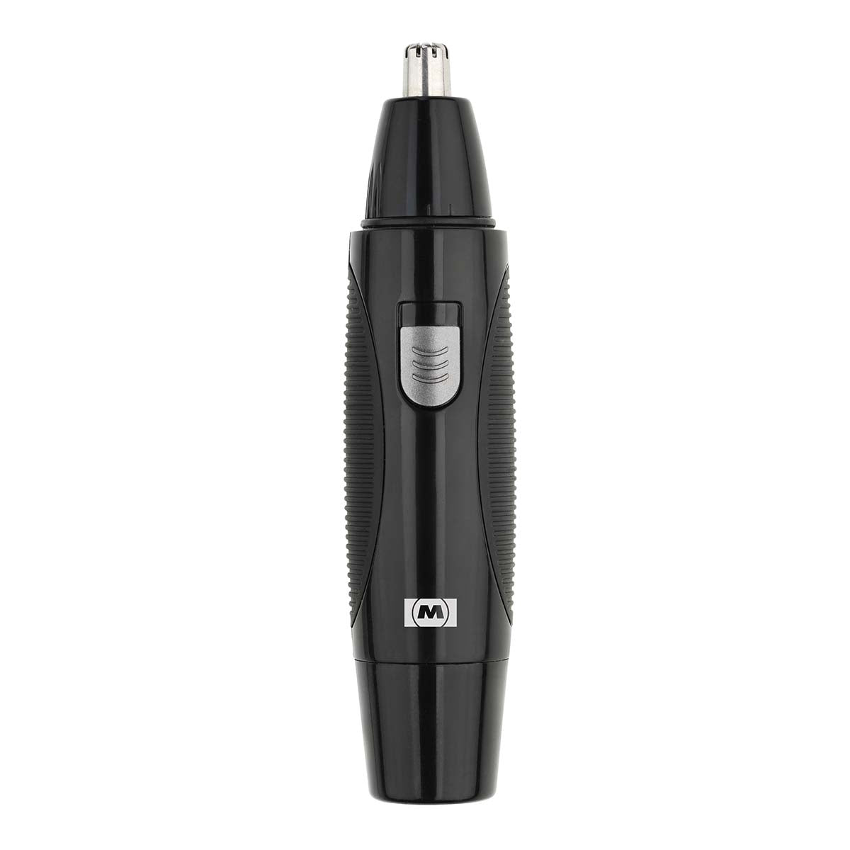 Nose & Ear Hair Trimmer Set, Black, 3 Heads, Battery-Powered