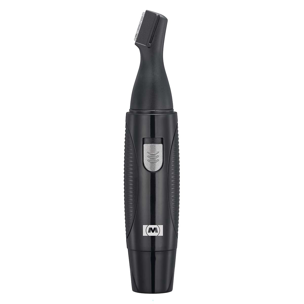 Nose & Ear Hair Trimmer Set, Black, 3 Heads, Battery-Powered