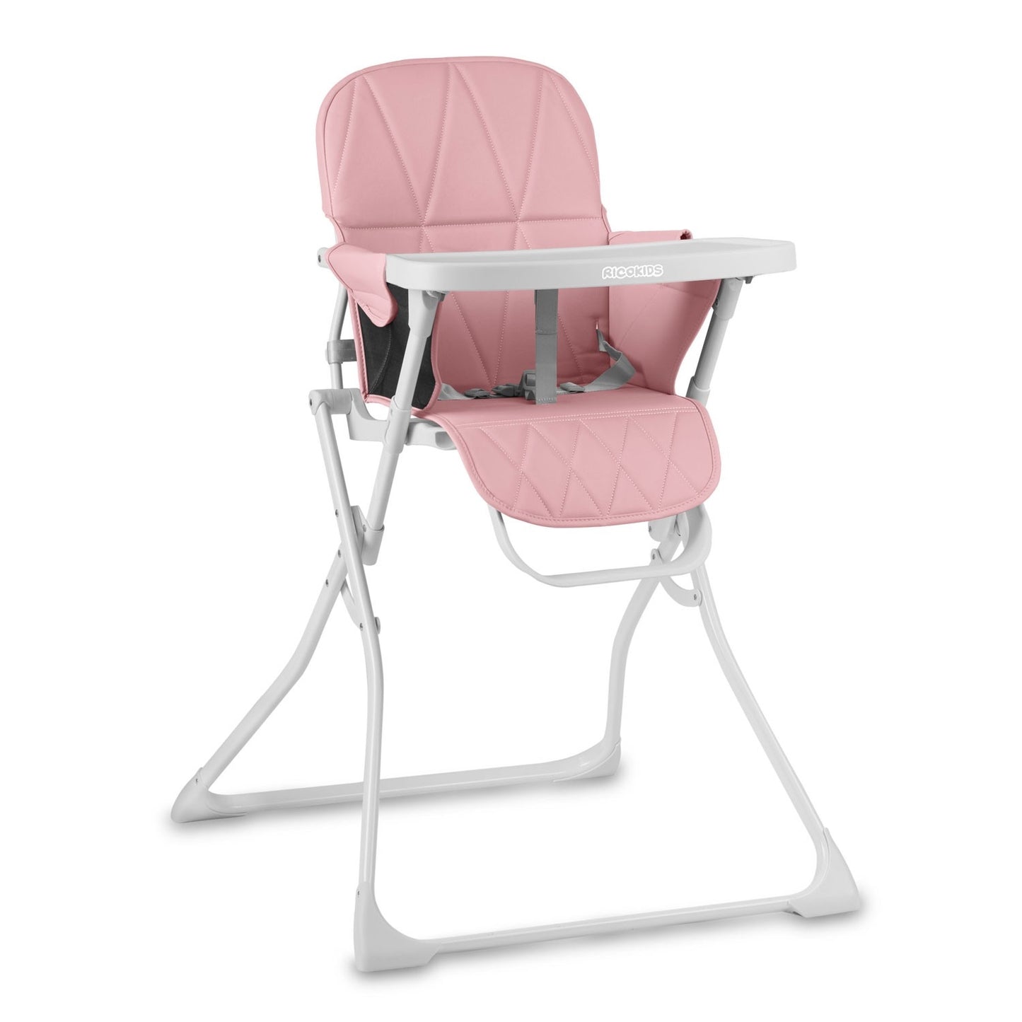 Nuco feeding chair white + pink